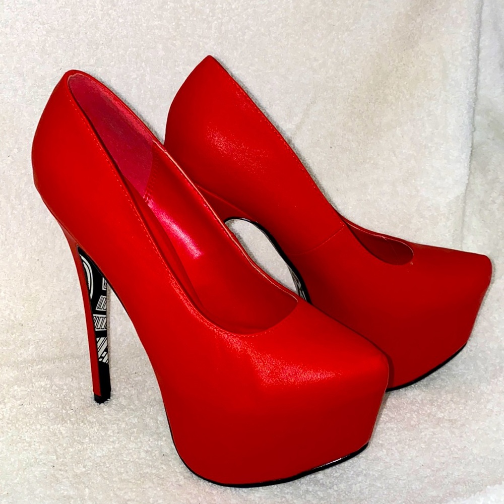 Scene's Red Hot Platform Heel